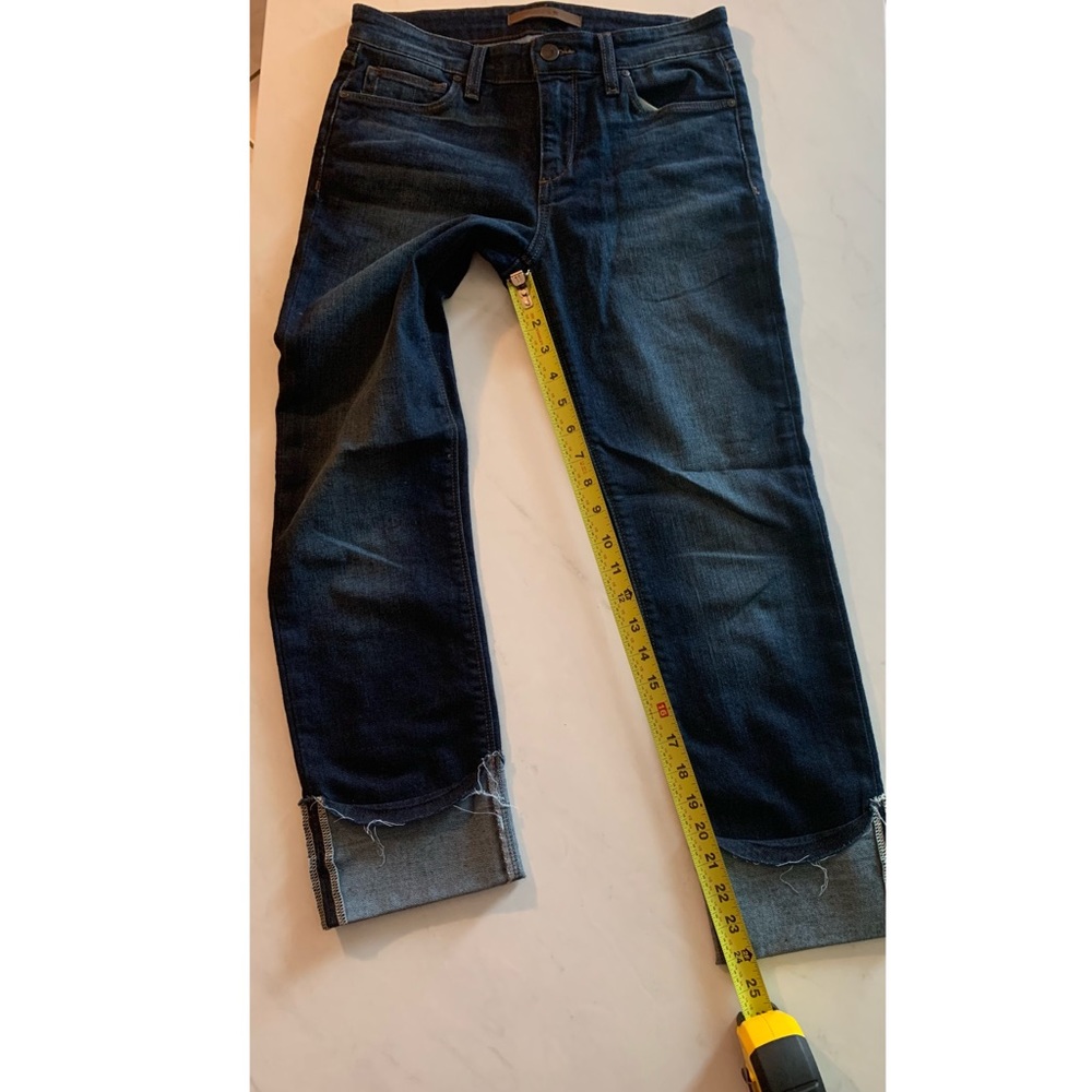 Joe's Jeans Womens Frayed Cuffed Jeans Navy 26 - Picture 13 of 13
